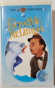 The Incredible Mr. Limpet Don Knotts (VHS 1991) Clamshell - Picture 1 of 1