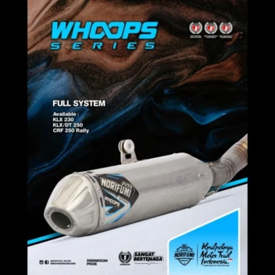 Sistemas completos de escape Racing para Honda CRF250L NORIFUMI WHOOPS acero inoxidable Foto 1 de 3