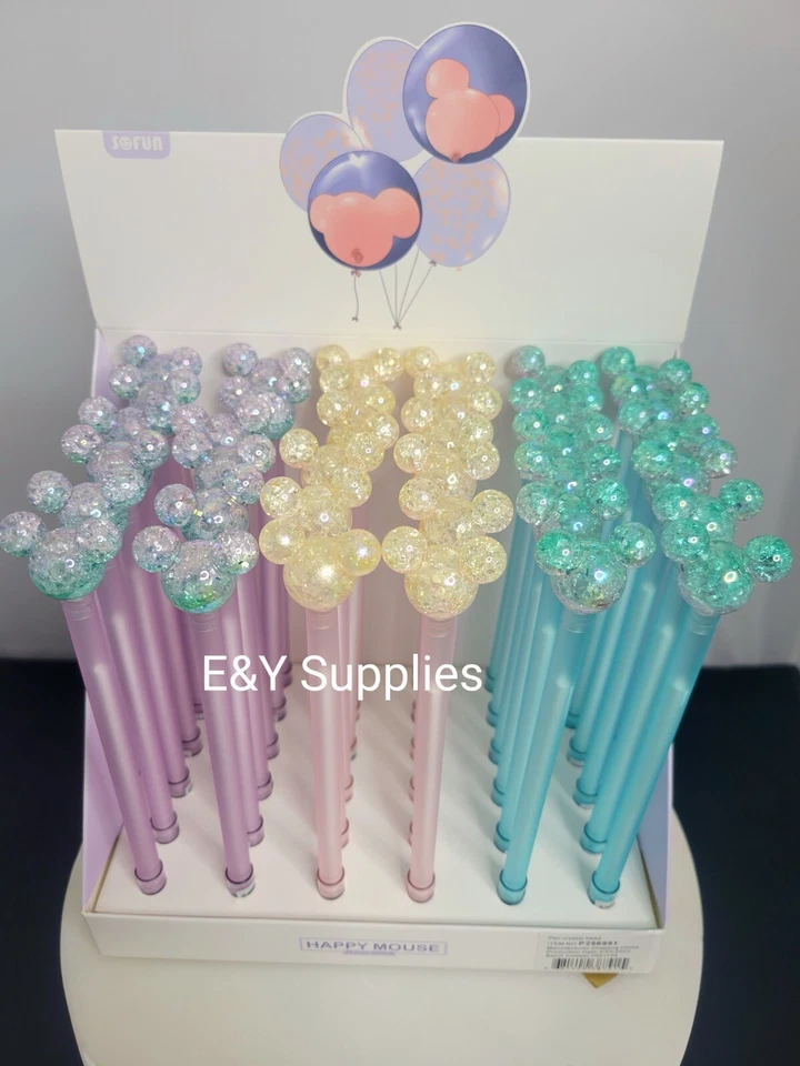 Pluma de orejas brillantes suministros para fiestas de cumpleaños 6 piezas Foto 1 de 3