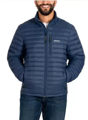 GERRY Men's Lightweight Puffer Jacket SIZE M COLOR BLUE - Image 1 of 3