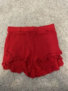 PPLA Peoples Project LA Girls Red Shorts Size Large 14-16 - Picture 1 of 3