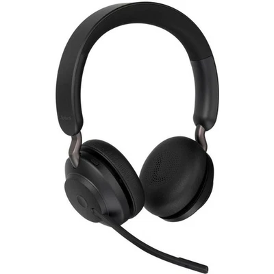 JABRA EVOLVE2 65 UC STEREO CUFFIA NERO BT USB-A MOD. 26599-989-999 EAN 570699102 - Immagine 1 di 4