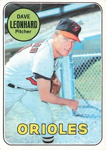 1969 Topps #228 Dave Leonhard - Picture 1 of 2