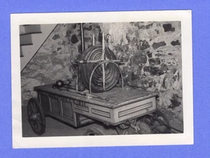 1956 Photograph Of First Fire Engine In Morristown, NJ 1836 At MacCulloch Hall - Picture 1 of 2