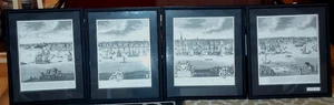 RARE ART PIECE Burgis View of south prospect of flourishing New York  297/500 - Picture 1 of 24