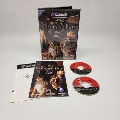Resident Evil Zero (Nintendo GameCube ,2002) - Complete w/ Manual - Resurfaced - Image 1 of 4