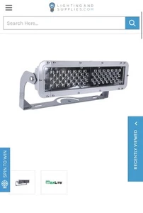 ELLF1804M50H | Maxlite - 180w LED Flood Light, 400W - NEW SHIPS FREE - Picture 1 of 10