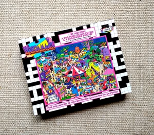 Ceaco WordamaJig 200 Piezas Puzzle y 4 Crucigramas CARNAVAL NUEVO SELLADO EE. UU. - Imagen 1 de 5