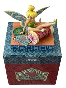 Disney Jim Shore Falling Fairy Figura Tinker Bell Peter Pan Sin usar, en caja - Imagen 1 de 7