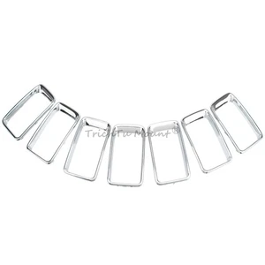 7x Chrom Auto Front Kühlergrill Gitter Einsatz Blende für Jeep Grand Cherokee 2014-16 - Bild 1 von 24