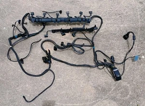 1995 MERCEDES C280 W202 Engine ECU Injection Wiring Harness #2025404032 - Foto 1 di 6