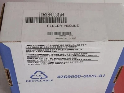 New In Box GE IC693ACC310 Fanuc PLC Module IC693ACC310 - Image 1 of 4