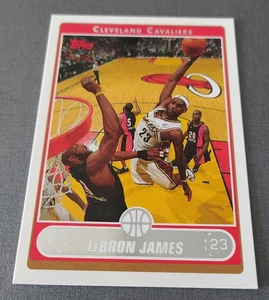 2006-07 Topps #123 LeBron James Cleveland Cavalier - Bild 1 von 2