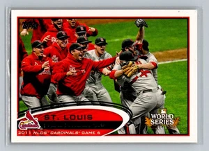2012 Topps #233 St. Louis Cardinals St. Louis Cardinals - Picture 1 of 2