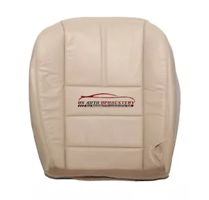 08-10-2023 Ford F350 4X4 Lariat XLT Driver Bottom LEATHER Seat Cover Camel Tan - Picture 1 of 5