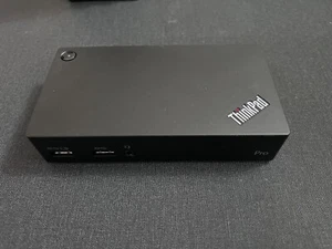Lote de 12 estaciones de acoplamiento para computadora portátil Lenovo ThinkPad USB 3.0 Ultra Dock DK1522 - Imagen 1 de 3