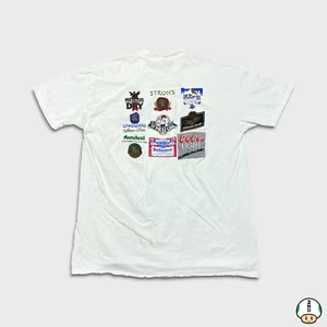 Vintage 90s C.U Full Of Difficult Decisions T Shirt Mens XL White Budweiser Beer - Picture 1 of 10