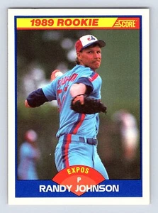 Score 1989 #645 Randy Johnson Rookie RC - Foto 1 di 2