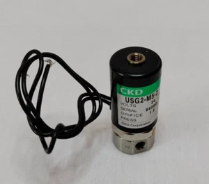 CKD USG2-M5-2 USG2M52 Solenoid Valve DC24V - Picture 1 of 6