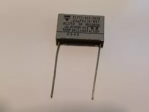 0.22uFx2 275VAC MAINS SUPPRESSION FILTER CAPACITOR blb42 - Picture 1 of 1