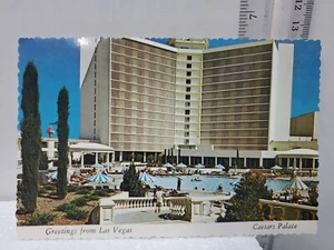 Las Vegas Caesars Palace Hotel Lot 3 Postkarten Kleopatra Poolbrunnen Vintage - Bild 1 von 18
