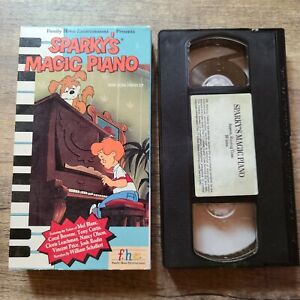 Sparky's Magic Piano *Tested* VHS Family Home Entertainment F.H.E. Mel Blanc