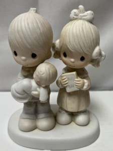 Jonathan & David "Rejoicing With You" E-4724 1980 Precious Moments  Triangle - Picture 1 of 10