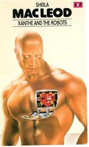 Xanthe & die Roboter von Sheila MacLeod, Science-Fiction-Buchcover-Kunst -- POSTKARTE - Bild 1 von 2