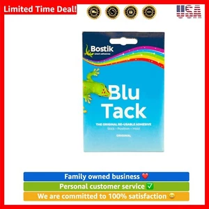 Bostik Blu Tack Mastic Adhesive Putty Non Toxic Blue approx 60g 801103 - Picture 1 of 2