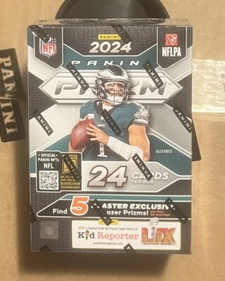2024 Panini Prizm NFL Football Blaster Box  Lazer Prizm Silver Prizm!!! - Image 1 of 2