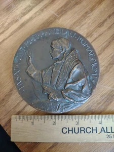 Rare POPE PIVS XII PONT MAX A JVBILAEI ROMAE MCML  medal from Milano, Italy. - Picture 1 of 7