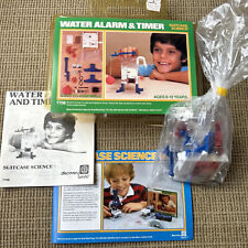1983 Small World Toys Water Alarm & Timer Suitcase Science Japan 7706 Vtg