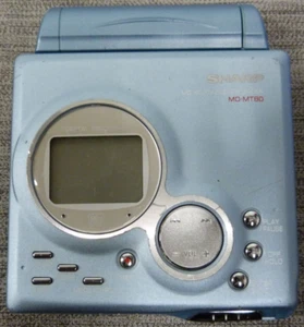 Sharp MD Portable Recorder - MD-MT80H (BL) Mini Disc PLayer - Bild 1 von 10