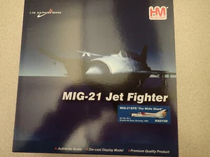 Hobbymaster HA0108 1:72 MIG-21 SPS The White Shark Drewitz AB 1990 Sealed - Picture 1 of 21