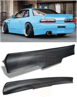 Para 89-94 Nissan 240SX S13 2 puertas estilo conejito complemento tapa maletero alerón Foto 1 de 4