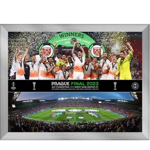 2023 Europa Conference League finale West Ham Gamma di stampa montaggio UEFA - Foto 1 di 4