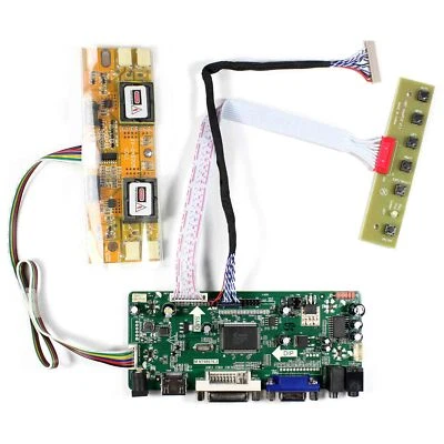 HDDVI VGA Controller LCD HDBboard LTM150XH LQ150X1LW73 1024x768 Schermo LCD - Immagine 1 di 4