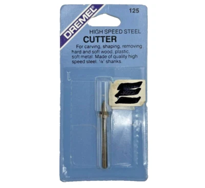 Dremel 125 High Speed Steel Cutter 1/8" Shank - NOS - Image 1 of 2
