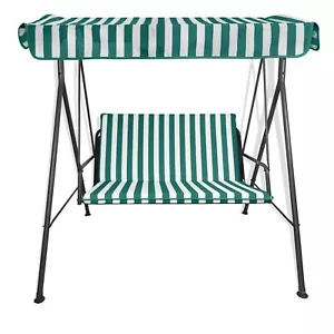 Cuscino e Telo Impermeabile per dondolo da Giardino Poliestere - Spessore 8 cm - Foto 1 di 20