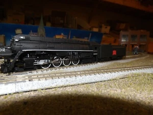 N scale custom STREAMLINE ROCK ISLAND (RI) STEAM 4-8-4 # 5061 - Afbeelding 1 van 6