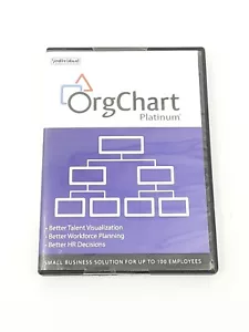 OrgChart Platinum Individual Software Small Business Solution 100 Employees - Picture 1 of 7
