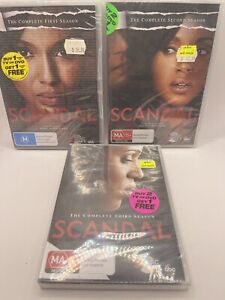 Scandal Seasons 1 - 3 TV Series 1 2 3 Region 4 DVD New & Sealed