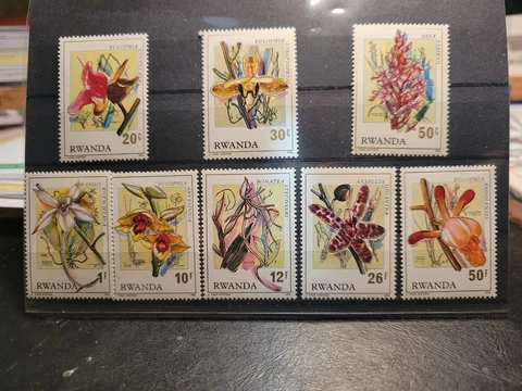 Stamps From RWANDA Cover