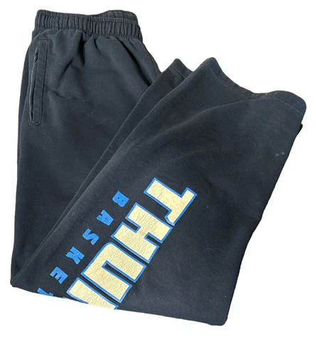 Oklahoma City Thunder Sweatpants Adidas Warm Up 2XL Front Pockets Cover