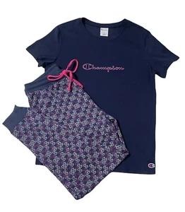 Set pantaloni e maglietta donna Champion Sleep Lounge taglia small nuovi con etichetta - Foto 1 di 1