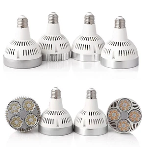 LED PAR Light Bulbs PAR30 E26 E27 35W Cool Neutral Warm White Chips Lamp - Picture 1 of 16