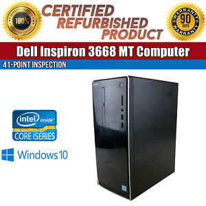 Dell Inspiron 3668 MT Intel i7 16GB RAM 240GB SSD HDMI VGA USB LAN Win10 Desktop