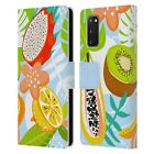 OFFICIAL HAROULITA FOOD - FRUITS LEATHER BOOK WALLET CASE FOR SAMSUNG PHONES 2