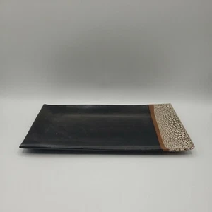 Sushi Tray Handcrafted Clay Material Handcrafted 11 X 6.75 X 0.75 SUS01 - Picture 1 of 12
