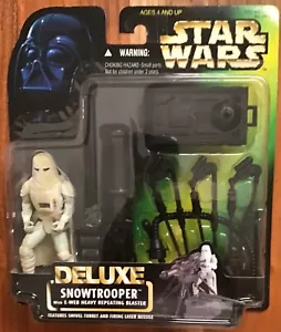 Star Wars Snowtrooper Deluxe E-Web Repeating Blaster Kenner Hasbro 1996 - Bild 1 von 2
